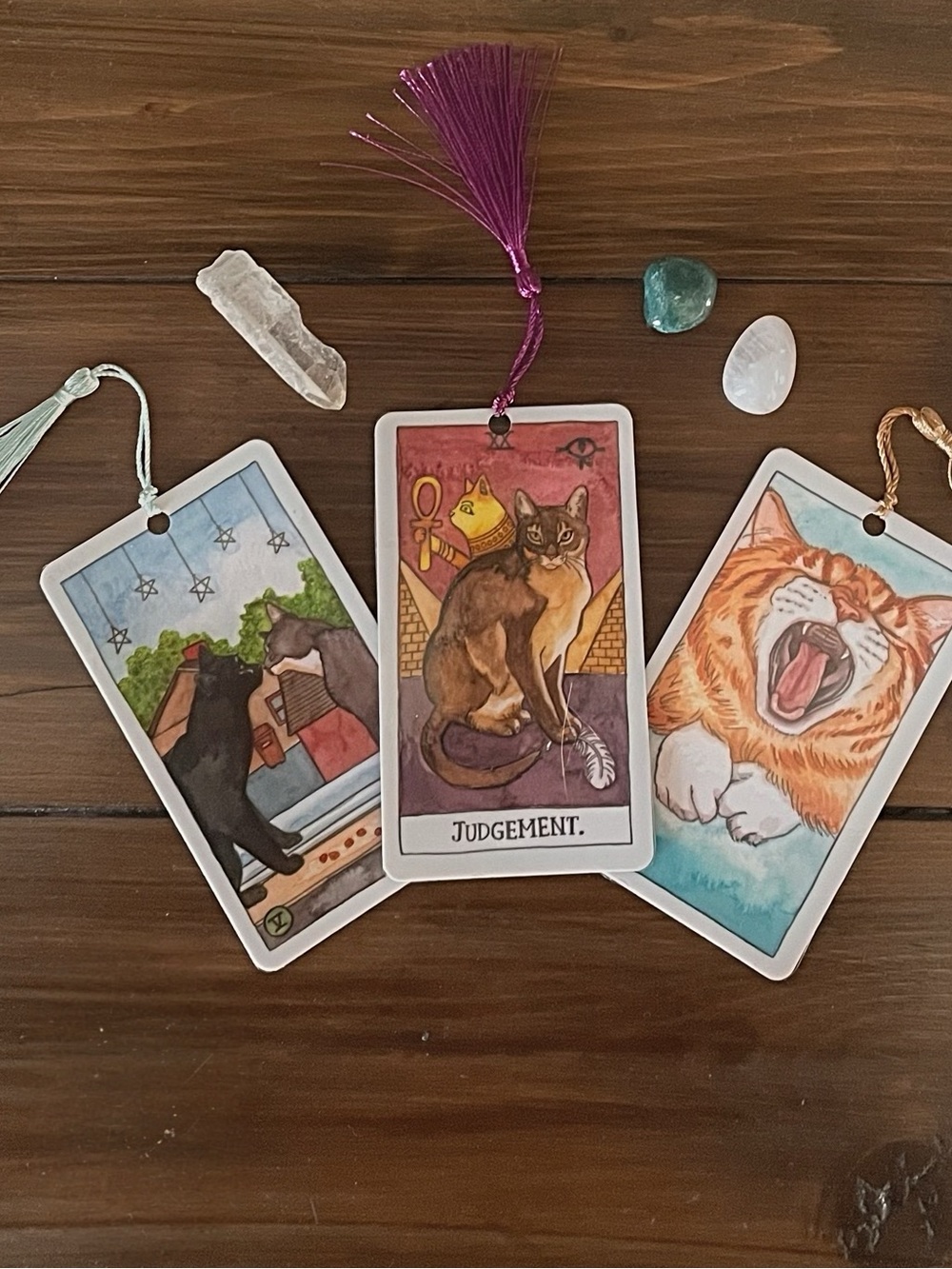 Cat Tarot Bookmark